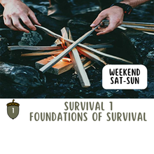 Load image into Gallery viewer, Survival 1: Foundations of Survival Weekend