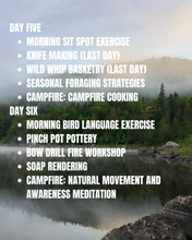 Load image into Gallery viewer, New Beginnings Gathering: A Maine Primitive and Old Ways Rising Collaboration