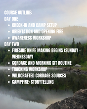 Load image into Gallery viewer, New Beginnings Gathering: A Maine Primitive and Old Ways Rising Collaboration
